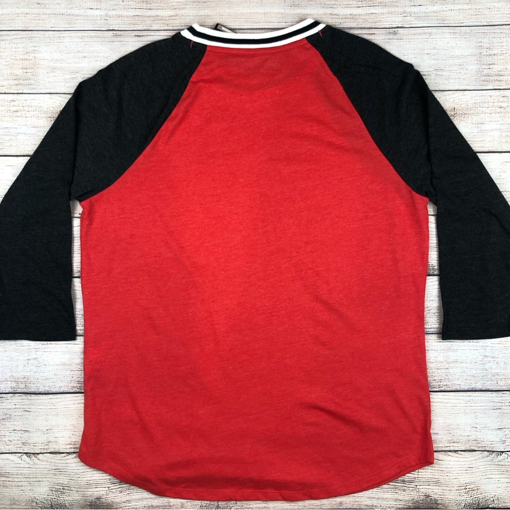 NWT Under Armour Ladies Gameday Baseball Ringer Tee | Size L - Picture 6 of 8